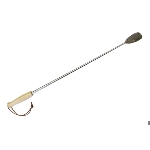 Maximex - Teleskop 70 cm - Edelstahl Schuhanzieher mit Holzgriff (Silber glänzend) Maximex - Teleskop 70 cm - Edelstahl Schuhanzieher mit Holzgriff (Silber glänzend)