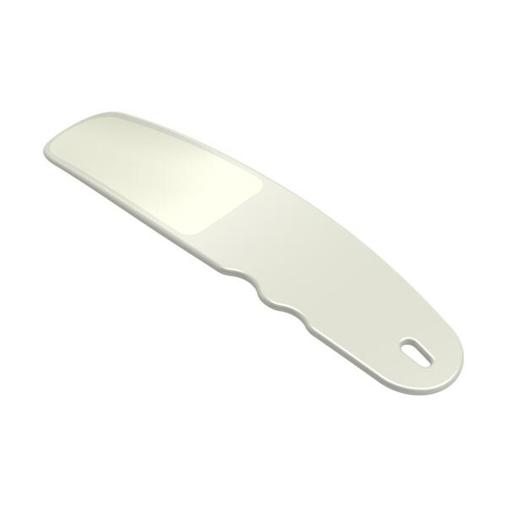 elasto - Grip (174mm x 43mm x 15mm) | Schuhlöffel aus Kunststoff/Polypropylen in perlmutt