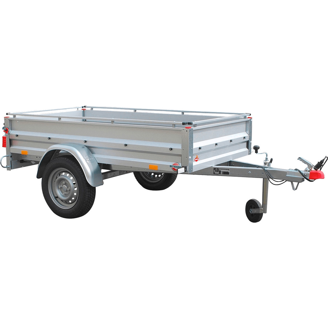 Stema - Variolux 750 (Pritschenanhänger, 750 kg, 609 kg Nutzlast, 201x108x38 cm, Einachser, V-Deichsel, 13 Zoll, Stützrad, Diebstahlsicherung, kippbar) Stema - Variolux 750 (Pritschenanhänger, 750 kg, 609 kg Nutzlast, 201x108x38 cm, Einachser, V-Deichsel, 13 Zoll, Stützrad, Diebstahlsicherung, kippbar)