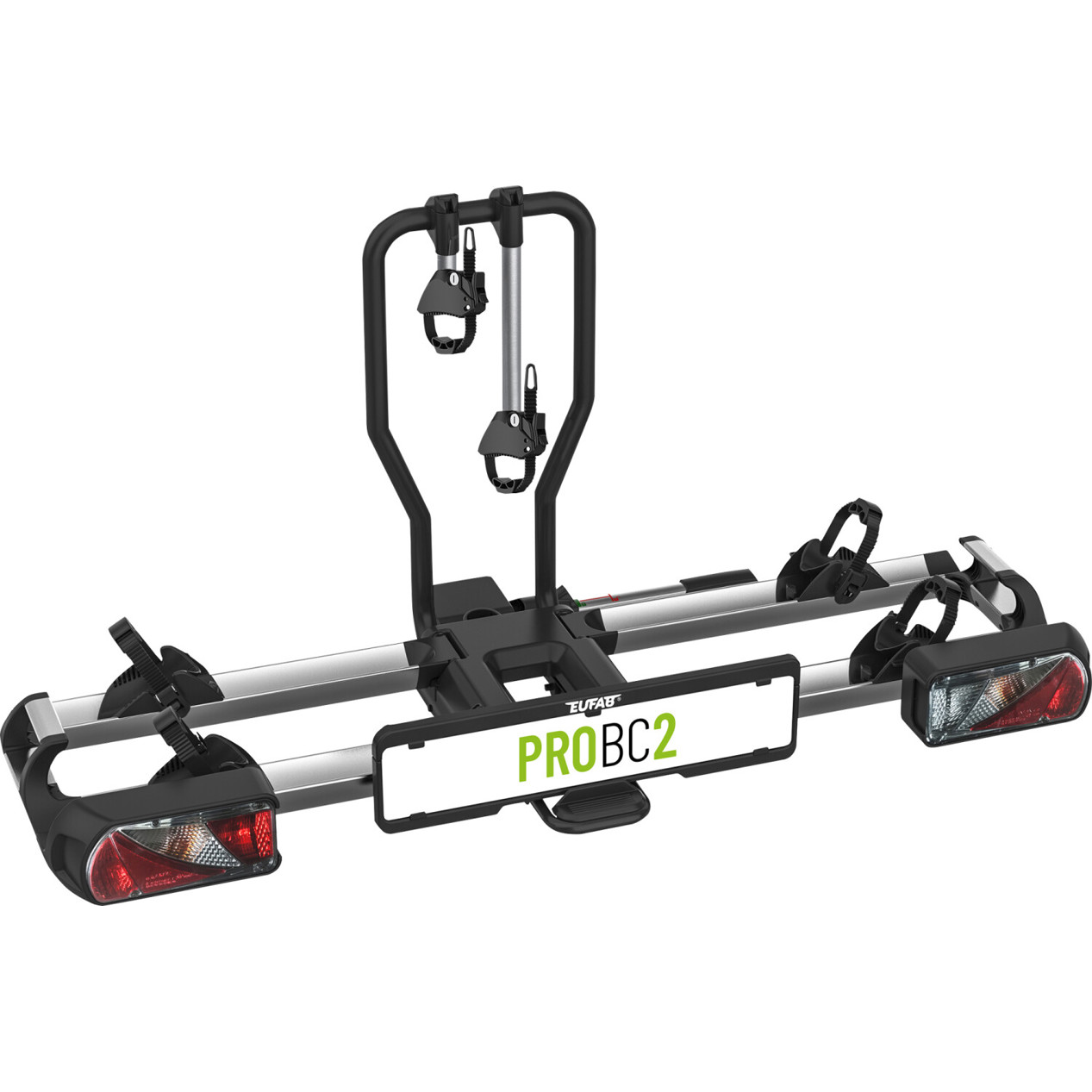 Eufab - ProBC2 - Aluminium Fahrrad-Kupplungsträger (2 Fahrräder, Anhängerkupplung, 21 kg, max. 90 kg Tragkraft, 3,25 Zoll Reifenbreite) Eufab - ProBC2 - Aluminium Fahrrad-Kupplungsträger (2 Fahrräder, Anhängerkupplung, 21 kg, max. 90 kg Tragkraft, 3,25 Zoll Reifenbreite)