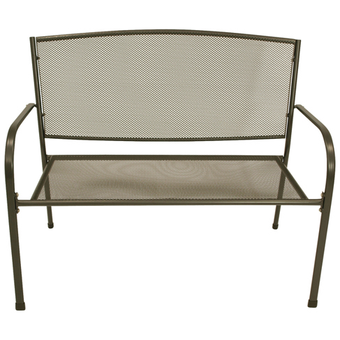 FRG - Gartenbank 2S - 2-Sitzer Streckmetall dunkelgrau, 11 kg FRG - Gartenbank 2S - 2-Sitzer Streckmetall dunkelgrau, 11 kg