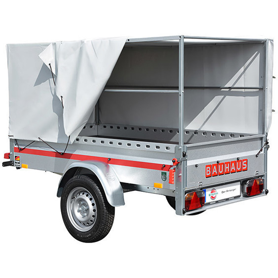Stema BH-R 750 - Pritschenanhänger Einachser ungebremst silber (mit Bremsleuchten) Stema BH-R 750 - Pritschenanhänger Einachser ungebremst silber (mit Bremsleuchten)