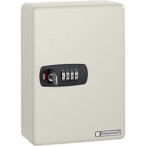 Beaumont - Keybox 20 Haken (lichtgrau, Wandmontage, Stahlblech, 250x180x80mm, Zahlenschloss) Beaumont - Keybox 20 Haken (lichtgrau, Wandmontage, Stahlblech, 250x180x80mm, Zahlenschloss)