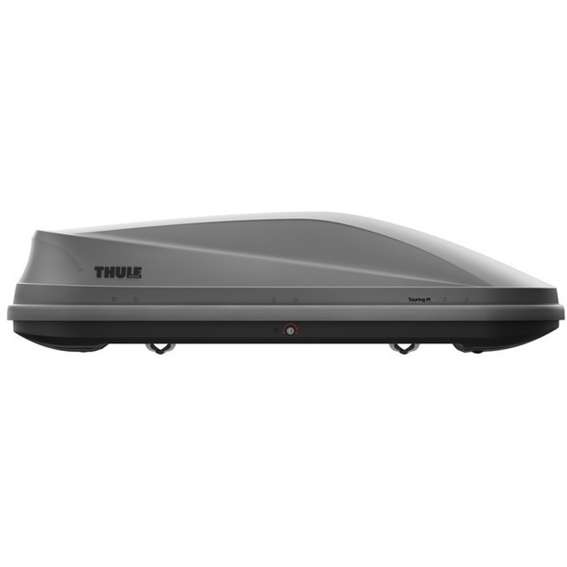 Thule - Touring M - Dachbox 400L - beidseitig, Zentrales Schloss, Schnellspanner, 13kg